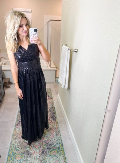 amazon sequin gown