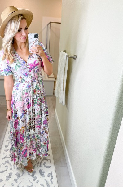 floral maxi