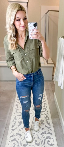 button up shirt