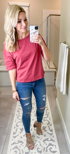 3/4 sleeve shirt
