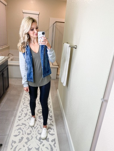 faux leather leggings