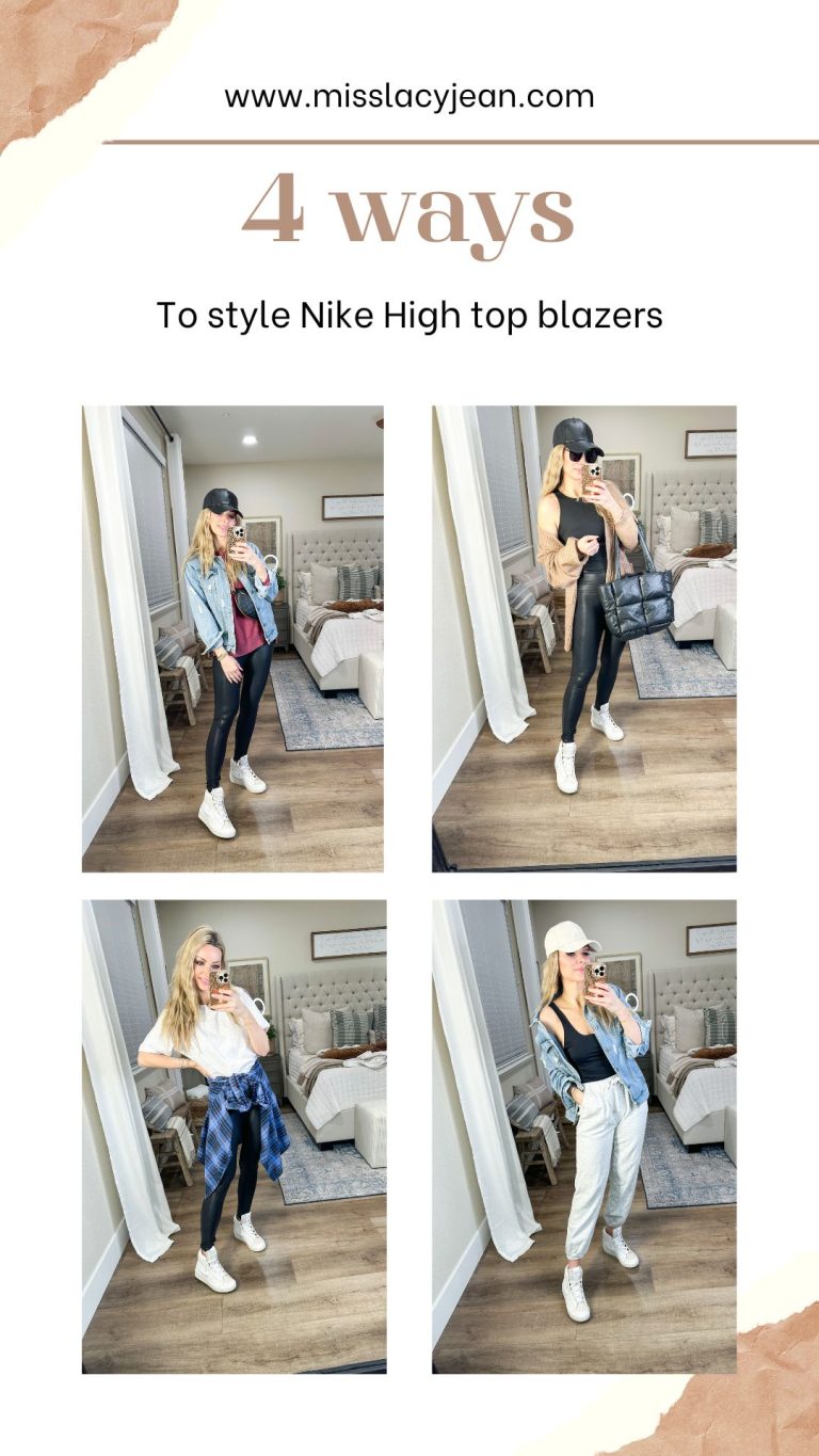 4 Ways to style Nike High top sneakers
